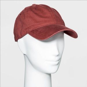 Rust Red Baseball Hat